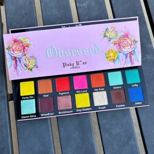 Pink Rose Obsessed Eyeshadow Palette - Vibrant Colors